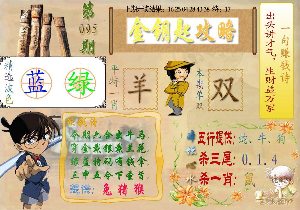 095期《金钥匙攻略》[图]